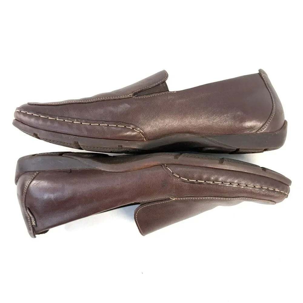 Mephisto Shoes Mens Size 13 Leather Loafers Comfort Slip On Made In Portugal
